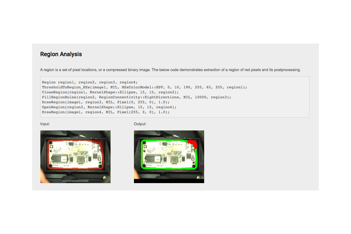 Region Analysis